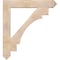 Ekena Millwork Merced Arts & Crafts Smooth Bracket, Douglas Fir, 5 1/2"W x 40"D x 44"H BKT06X40X44MRC03SDF - alternate 4